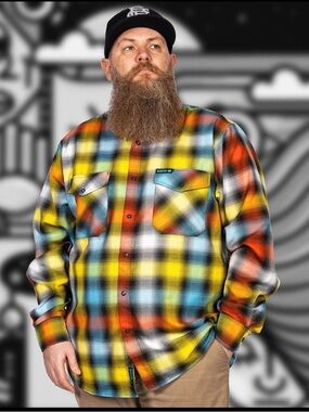 DIXXON *NOTYERTYPICAL* Flannel Men’s XL